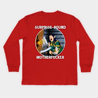 Surprise Round Kids Long Sleeve T-Shirt